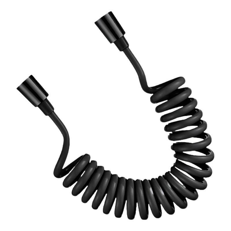 马桶喷枪伸缩软管电话线弹簧管妇洗器花洒淋浴管龙头弹力冷热水管