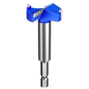 六角柄木工开孔器铰链专用木板门锁合页木头木材35手电钻打孔钻头