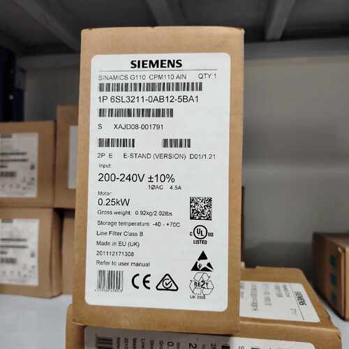 议价西门子变频器6SL32110AB125BA1全新议维修