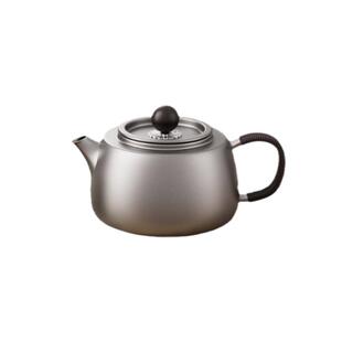 钛立维纯钛泡茶壶家用耐高温办公室水壶茶水分离冲茶壶茶具套装
