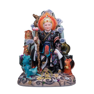 五仙黑老太太神像汉白玉黑妈妈真身像体黑奶奶家用供奉四大家族像