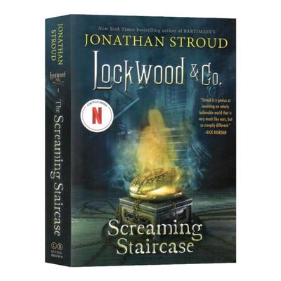 洛克伍德与公司1 尖叫的楼梯 英文原版 Lockwood  Co The Screaming Staircase 青少年小说 乔纳森·斯特拉德 超自然题材 悬疑冒险