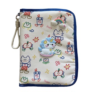 新款卡通孕妈a4a5资料册产检包2026产检孕检报告单折叠活页收纳册