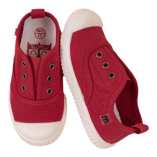 m1m2西班牙童鞋2026春秋男女童宝宝有机棉布鞋一脚蹬帆布鞋M20566