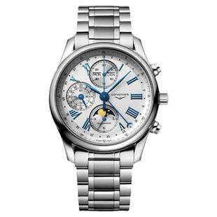 瑞士浪琴Longines名匠八针月相机械男士时尚手表L2.773.4.71.6