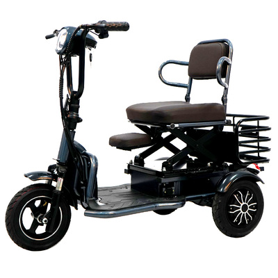 折叠电动三轮车老年残疾人家用