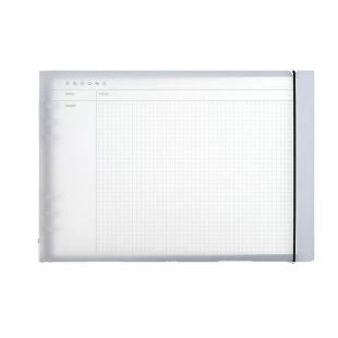 横款a4活页本6孔记事本翻页可拆卸夹子外壳不硌手笔记本学生用方格康奈尔思维导图本空白草稿纸手账日记横线