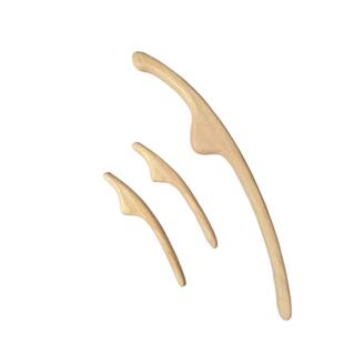 日式桧木体雕面雕棒瘦脸部美体塑形雕塑棒刮痧点穴按摩擀筋美容院