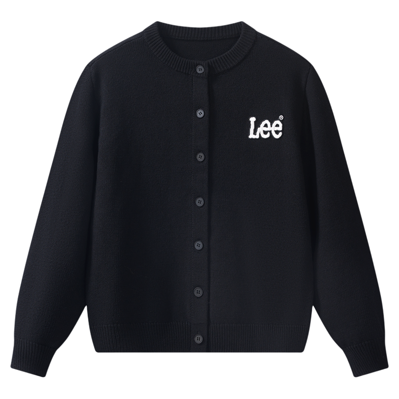 LeeKids春秋男女童开襟针织衫