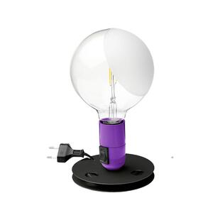【38礼物】FLOS Lampadina灯泡台灯紫色卧室床头灯客厅书房简约