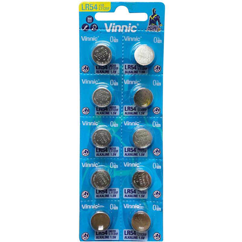 10粒包邮VINNIC L1131F LR1130计算器儿童电子书电子手表通用电池