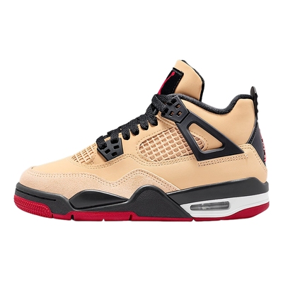 耐克AJ4复刻大童鞋中帮运动鞋男女童休闲鞋复古篮球鞋IH2094-200