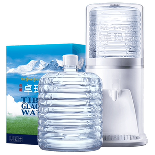 卓玛泉6箱12升大桶水装西藏天然饮用低氘泡茶水非矿泉12L弱碱性