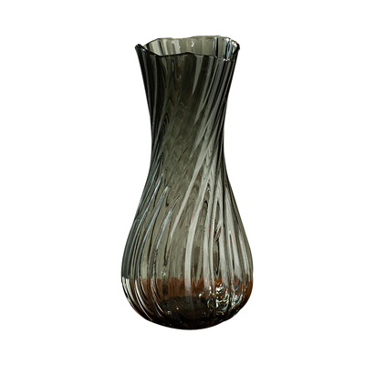 花瓶摆件客厅插花不规则玻璃高级感轻奢鲜花水养玫瑰餐桌创意摆件