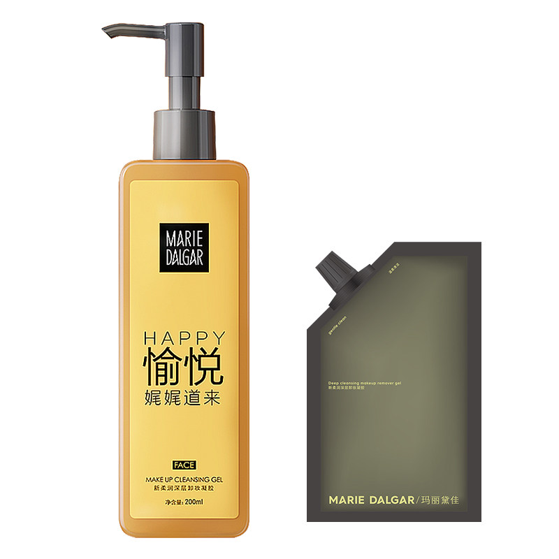 玛丽黛佳卸妆凝胶温和深层清洁