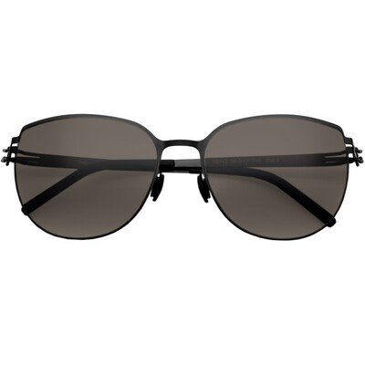 日本千代子男女超轻薄钢太阳镜