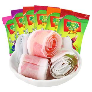 果然多cc果卷果汁橡皮软糖儿童c卷8090后怀旧小零食小吃网红糖果