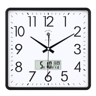 北极星挂钟客厅静音家用时钟时尚创意石英钟简约现代北欧个性钟表