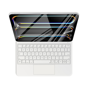 触点妙控适用苹果Pro11磁吸键盘2025新款iPad Air13智能触控M4pro11寸专用12.9一体悬浮air456免蓝牙10.9键盘