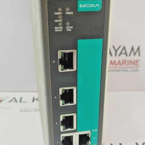 MOXA EDS-405A ETHERNET SWITCH (FAST SHIP BY DHL/FEDEX)