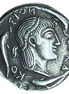 古希腊银币饰品古币吊坠硬币项链