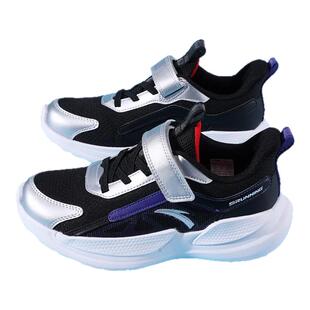 安踏青少年运动鞋男2026春季新款透气网面儿童鞋子缓震中大童跑鞋