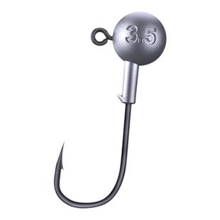 铅头钩防挂底路亚钩3.5克小克重微物软饵T尾亮片假软虫鲈鱼收纳盒