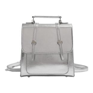 英伦风双肩包学院风小众背包女小型生日礼物大学生书包简约时尚款