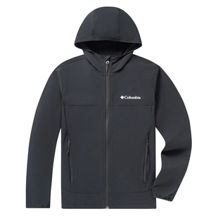 26春夏新款Columbia哥伦比亚软壳衣男户外休闲拒水连帽外套WE1602