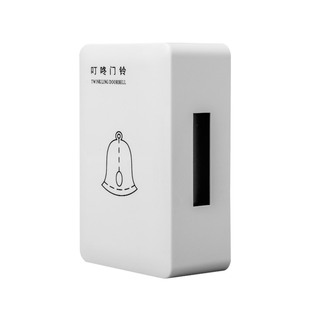 明装酒店宾馆叮咚门铃220V交流电有线机械式家用悬挂喇叭强电门铃