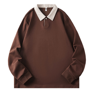 班尼路SK长袖翻领polo衫男士2026夏季新款休闲百搭宽松上衣男款YS