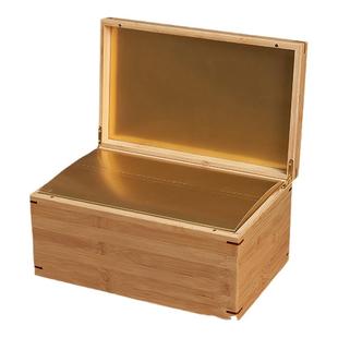 高档茶叶礼盒包装盒实木存茶箱定制357克普洱茶饼礼品盒白茶木盒