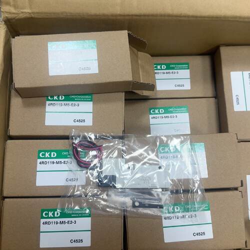 CKD全新原装正品 4RD119-M5-E2-3 电磁阀 电