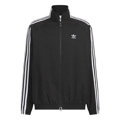 阿迪达斯三叶草男款休闲宽松夹克