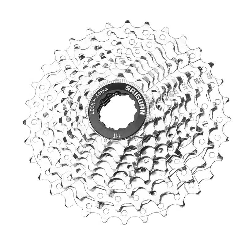 山地公路自行车8/9/10速卡式飞轮21/24/27旋式飞轮齿轮30速32齿数