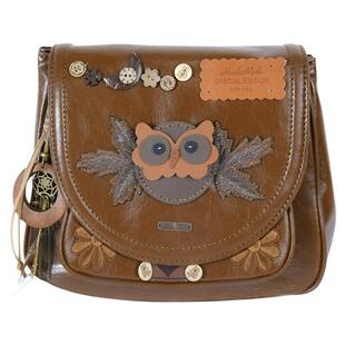 BELE2025新款原创设计缱绻秋林双肩包女大容量可爱通勤设计感包包