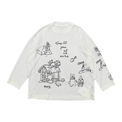 edo1一度童装春夏卡通圆领T恤