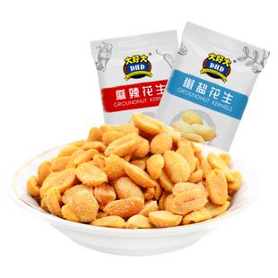 大好大花生米105g*6袋椒盐麻辣花生米多味下酒零食小吃熟花生