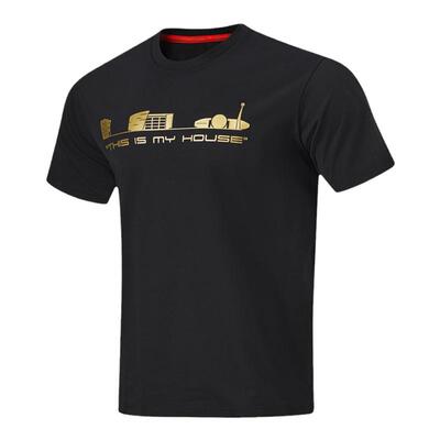 Lining/李宁正品韦德名人堂男女同款冰感舒适宽松短袖T恤AHST939