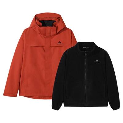 拓路者三合一男童女童冲锋衣