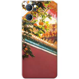 事事如意适用oppo Reno14手机壳13/12/11/10/9/8/7pro+中国风6/5k文艺古风女款轻薄软十