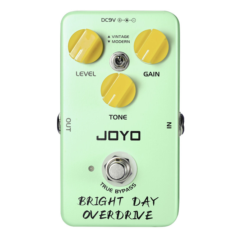 JOYO卓乐JF-25电吉他布鲁斯过载单块效果器经典复古音箱推子JF-01