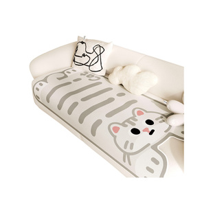 卡通冰丝沙发垫凉席凉垫坐垫子可水洗夏季沙发套罩皮座垫冷感夏天