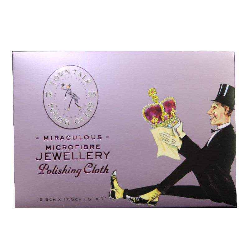 正版进口泰通擦银布纯银首饰上光金银打磨去划痕抛光布打磨布中号