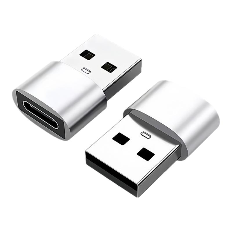 usb转typec转接头手机充电转换器