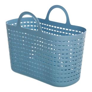 手提洗澡篮塑料卫生间沐浴篮学生澡堂浴室杂物收纳筐洗漱洗浴篮子