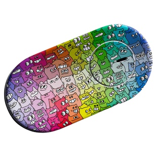 Yixiavy适用小鹏P7+汽车内饰配件开门按键提示贴纳帕皮改装饰用品