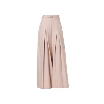 Apuweiser-riche夏季新品 中线褶皱设计阔腿长裤25270710