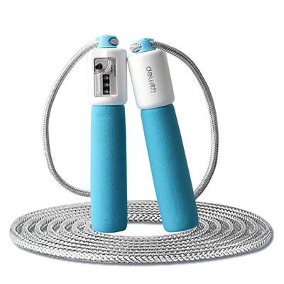 得力跳绳计数小学生中考专用儿童