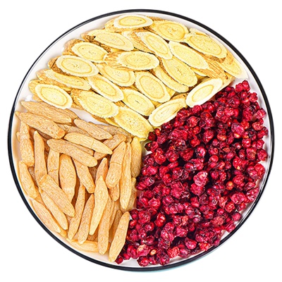 黄芪麦冬五味子茶组合生脉饮茶包